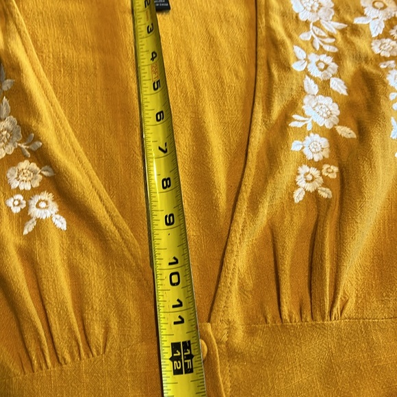 Forever 21 dress mustard yellow size medium - Picture 10 of 13